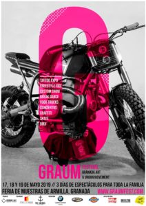 Cartel Graum Fest para el Bike Show 2019