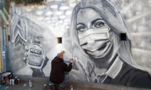 Arte callejero en tiempos de pandemia